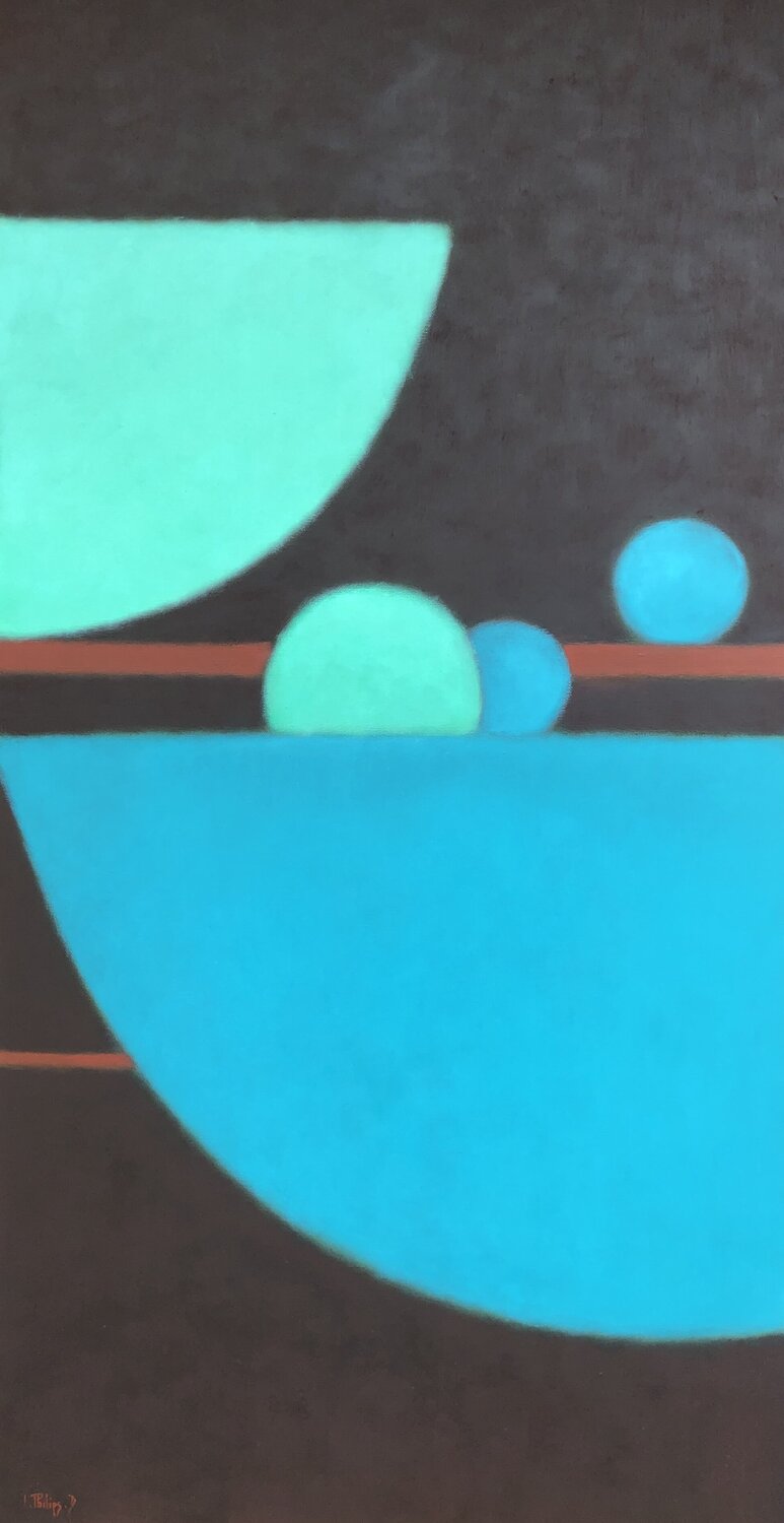 Présences Silencieuses 25 Isabelle Philips-Decramer Original painting for sale