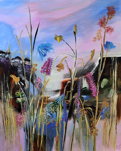 Un souvenir de la mémoire by Muriel Cayet, Painting for Sale on Select