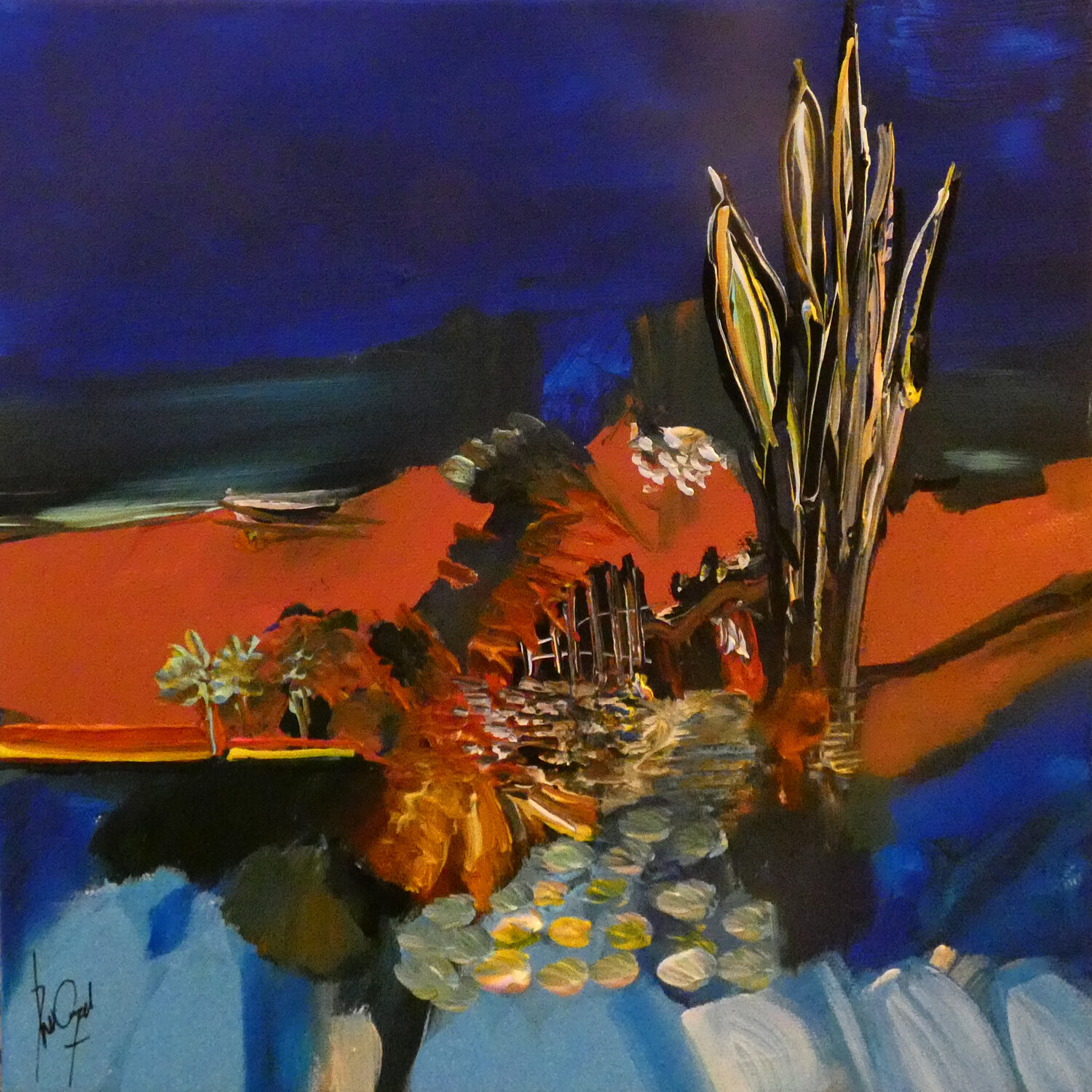 Kairos Muriel Cayet Original painting for sale