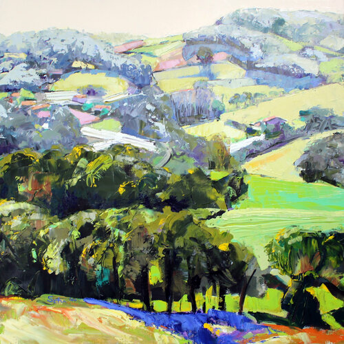 SAINT MARTIN XXII (Le Mas du haut) by Jean-Paul Schmitt, Painting for Sale on Select