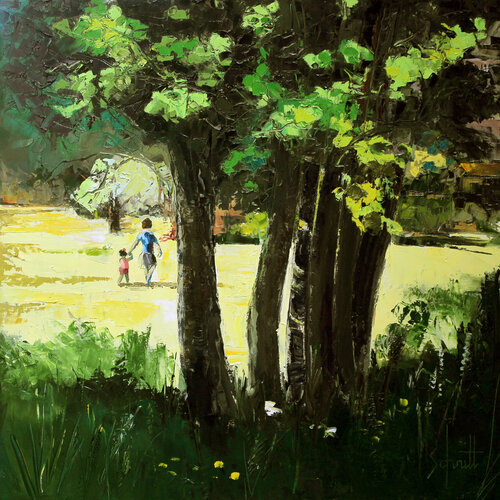 SAINT MARTIN XLII by Jean-Paul Schmitt, Painting for Sale on Select