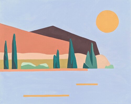 Montseny Massif by Hannah Perry Saucier, Painting for Sale on Select