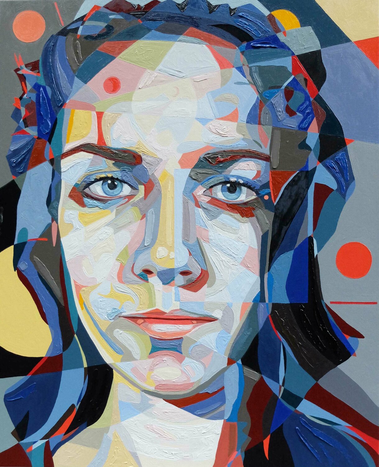 Crown Mountain (Tiger Awas) Hannah Perry Saucier Original painting for sale