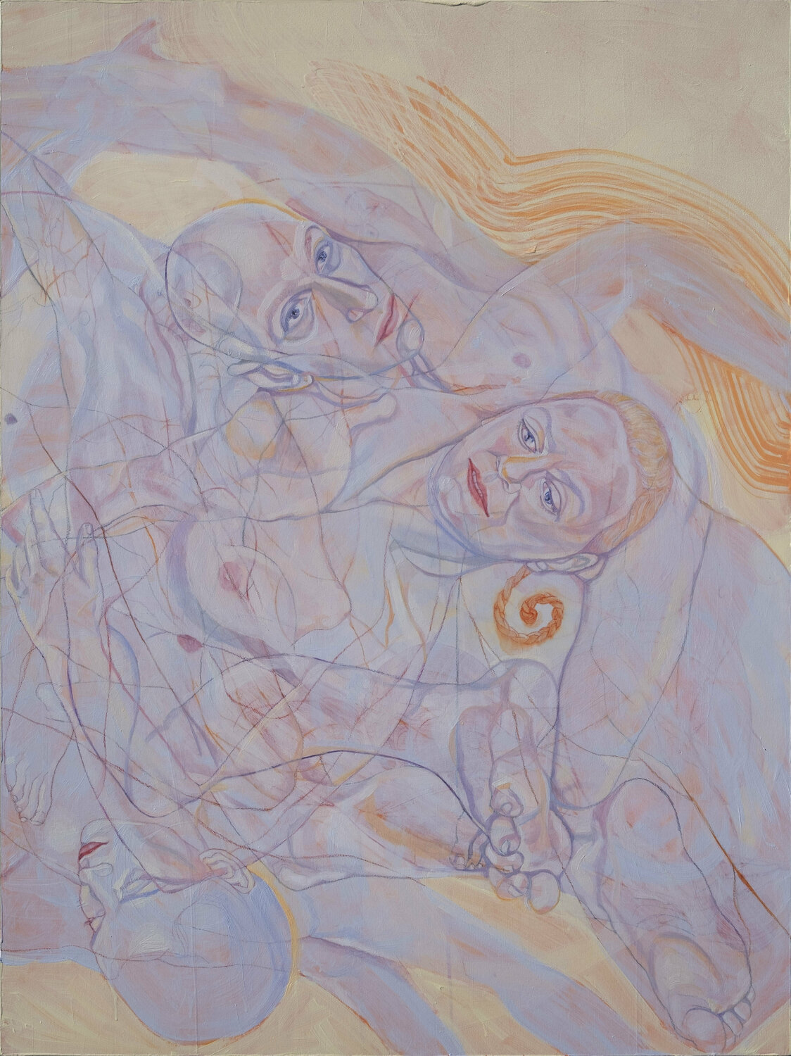 Shimmering Sol KJOK Original painting for sale