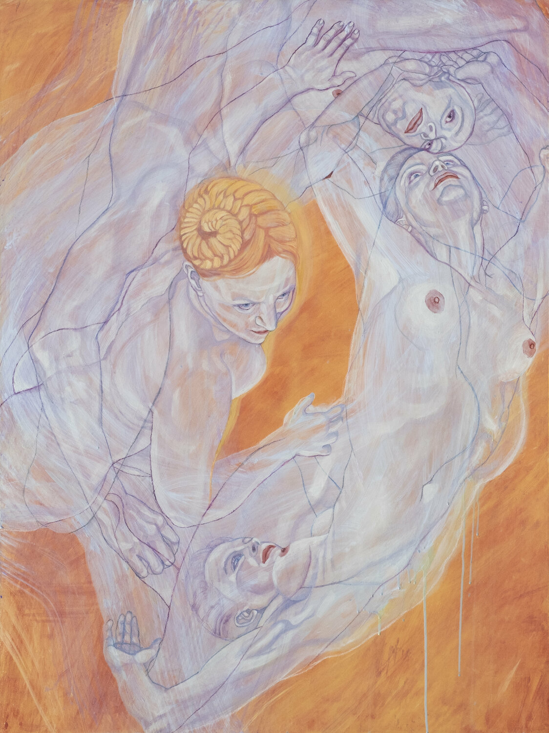 Merry-Go-Round Sol KJOK Original painting for sale