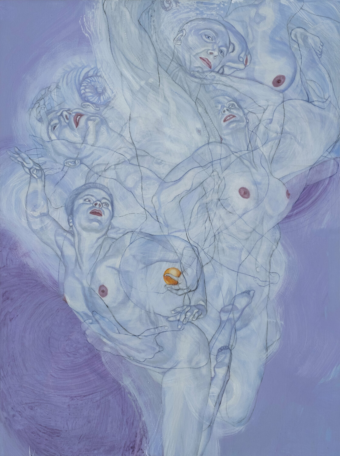 Everything That Is Solid Sol KJOK Original painting for sale