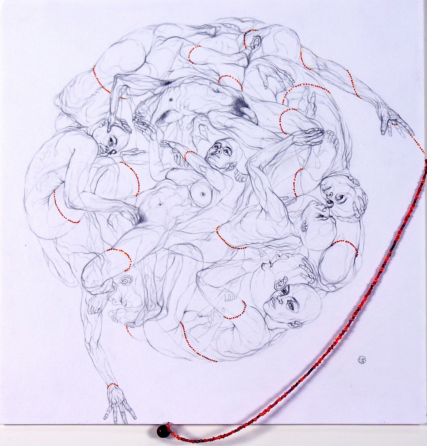 Your Place in the Family of Things Sol KJOK Drawing for sale