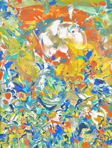 ASCENSION by Delphine Bernard, Painting for Sale on Select