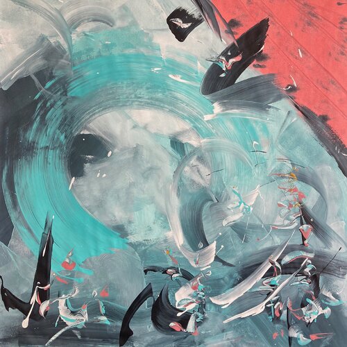 AWE -4- by Delphine Bernard, Painting for Sale on Select