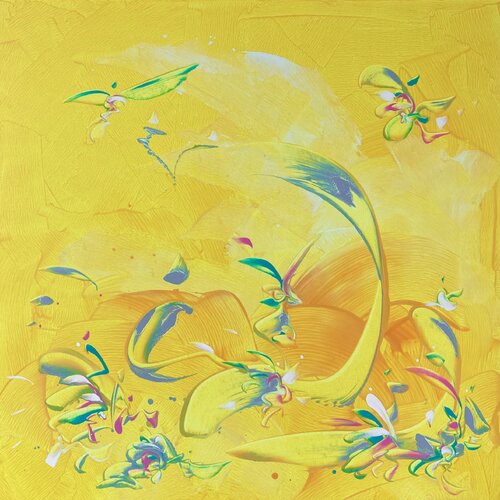 JULY -2- by Delphine Bernard, Painting for Sale on Select