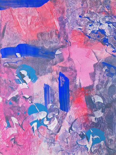 INVISIBLE GATE - THE SHIFT by Delphine Bernard, Painting for Sale on Select