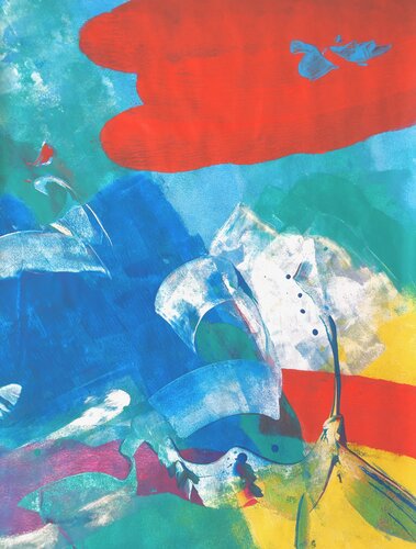 LADAK-11- by Delphine Bernard, Painting for Sale on Select