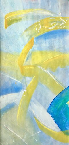 SUMER SIMPLE -3- by Delphine Bernard, Painting for Sale on Select