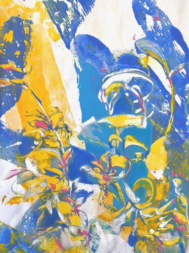 SUMMIT LIGHT by Delphine Bernard, Painting for Sale on Select