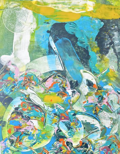 OH! THE WONDER OF THE WORLD! by Delphine Bernard, Painting for Sale on Select