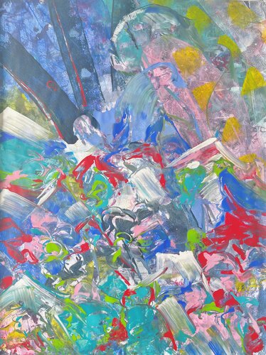LADAKH VISION -3- by Delphine Bernard, Painting for Sale on Select
