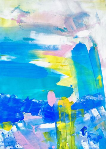 COLOR ME DREAMS by Delphine Bernard, Painting for Sale on Select