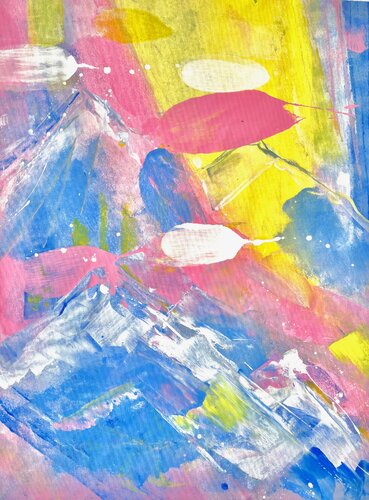 SWEET (CIMES) by Delphine Bernard, Painting for Sale on Select