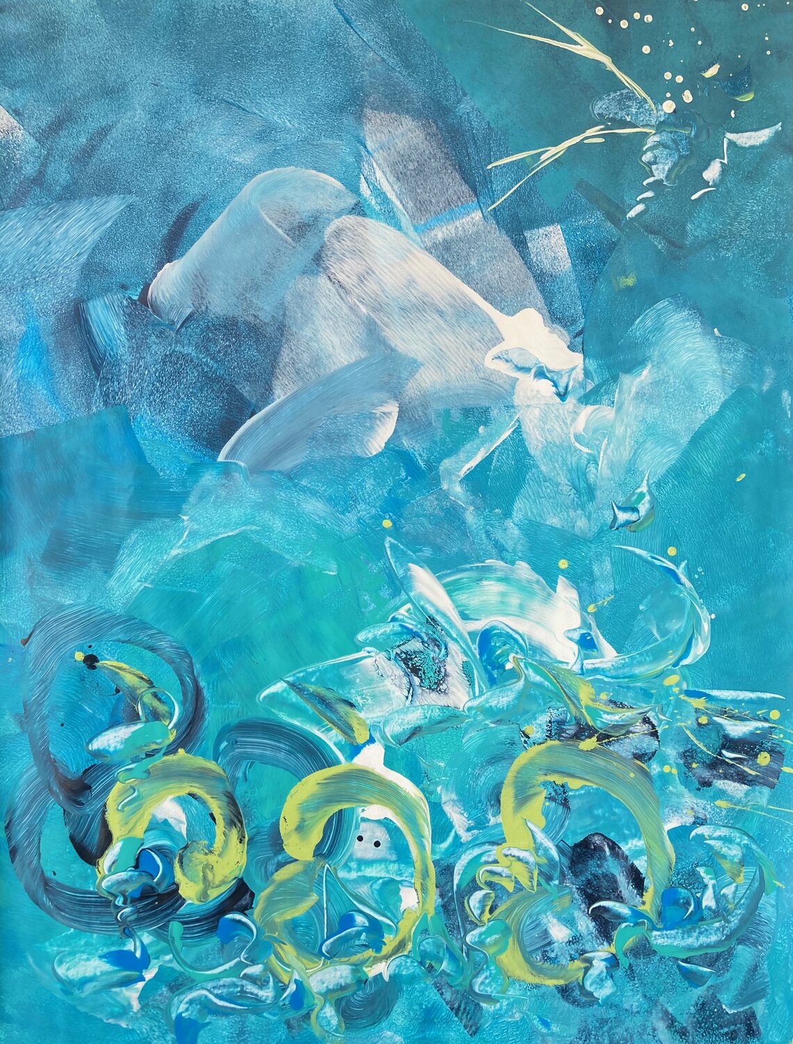FRESH Delphine Bernard Original painting for sale