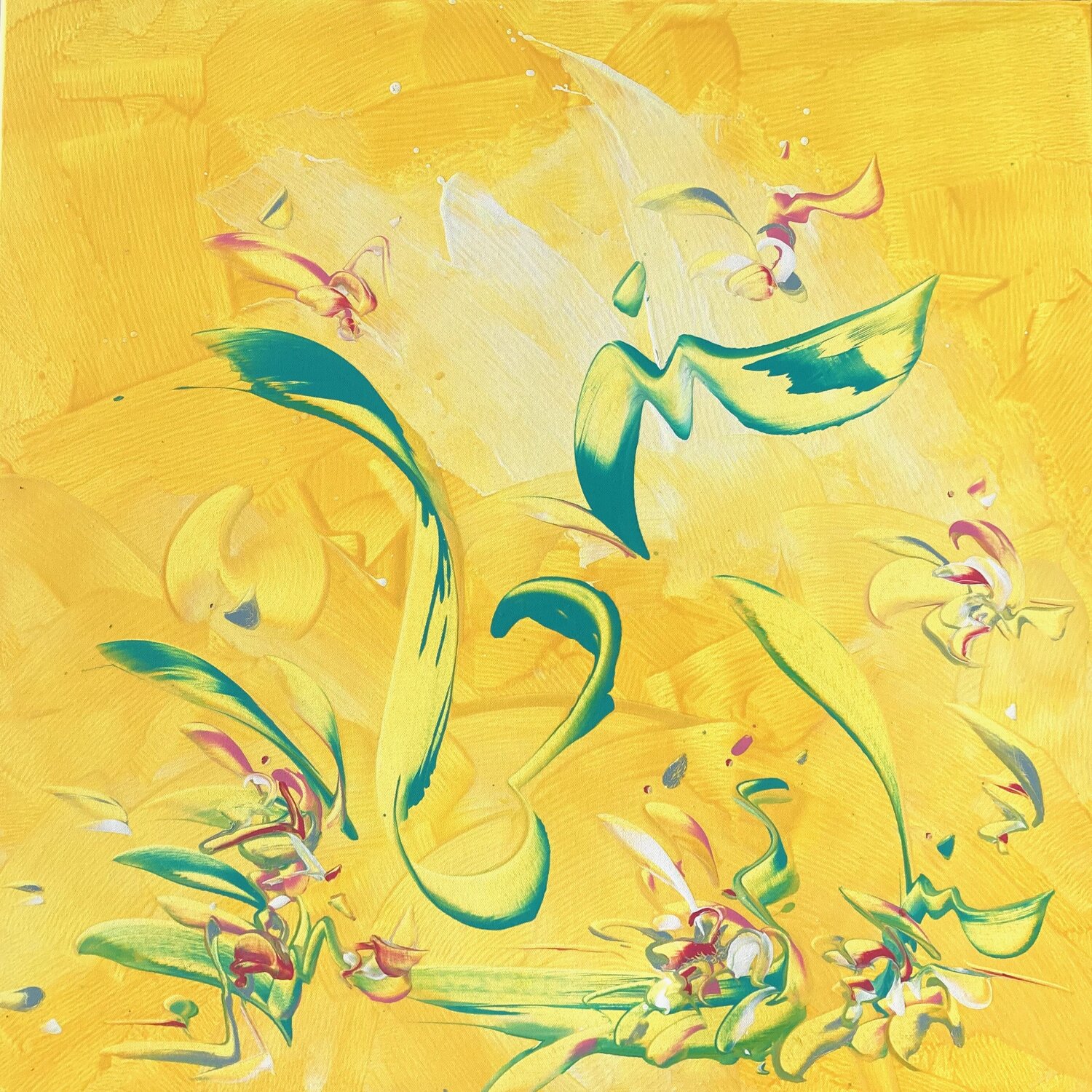 JULY Delphine Bernard Original painting for sale