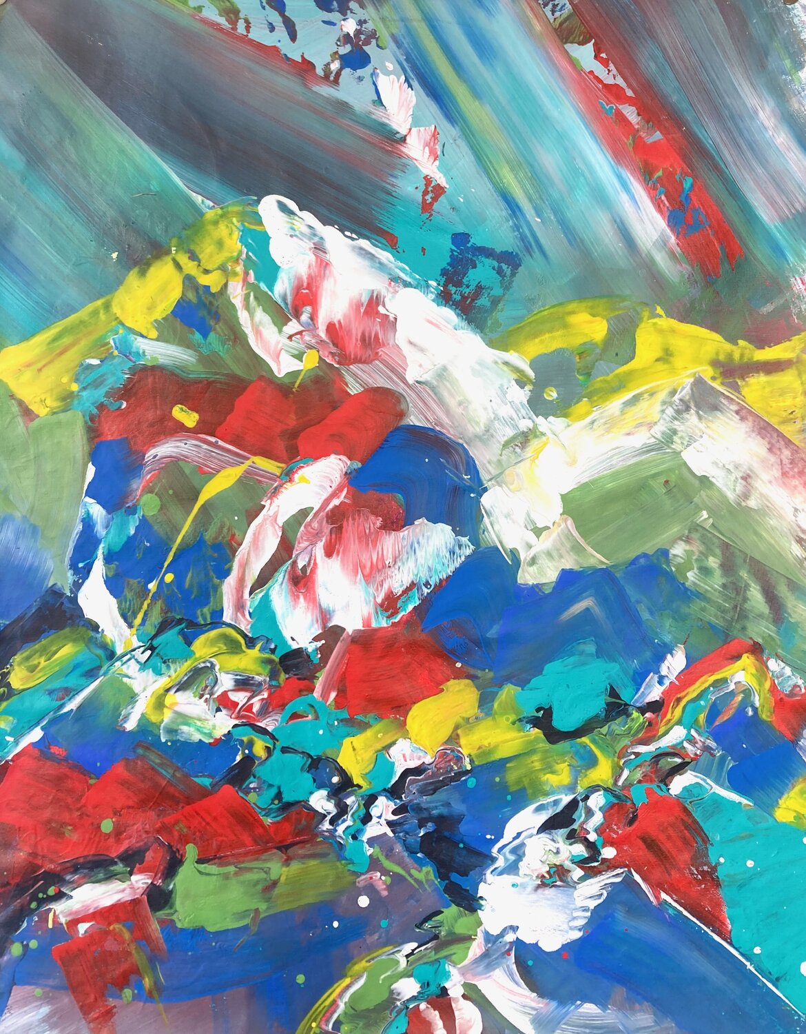 LADAKH Delphine Bernard Original painting for sale