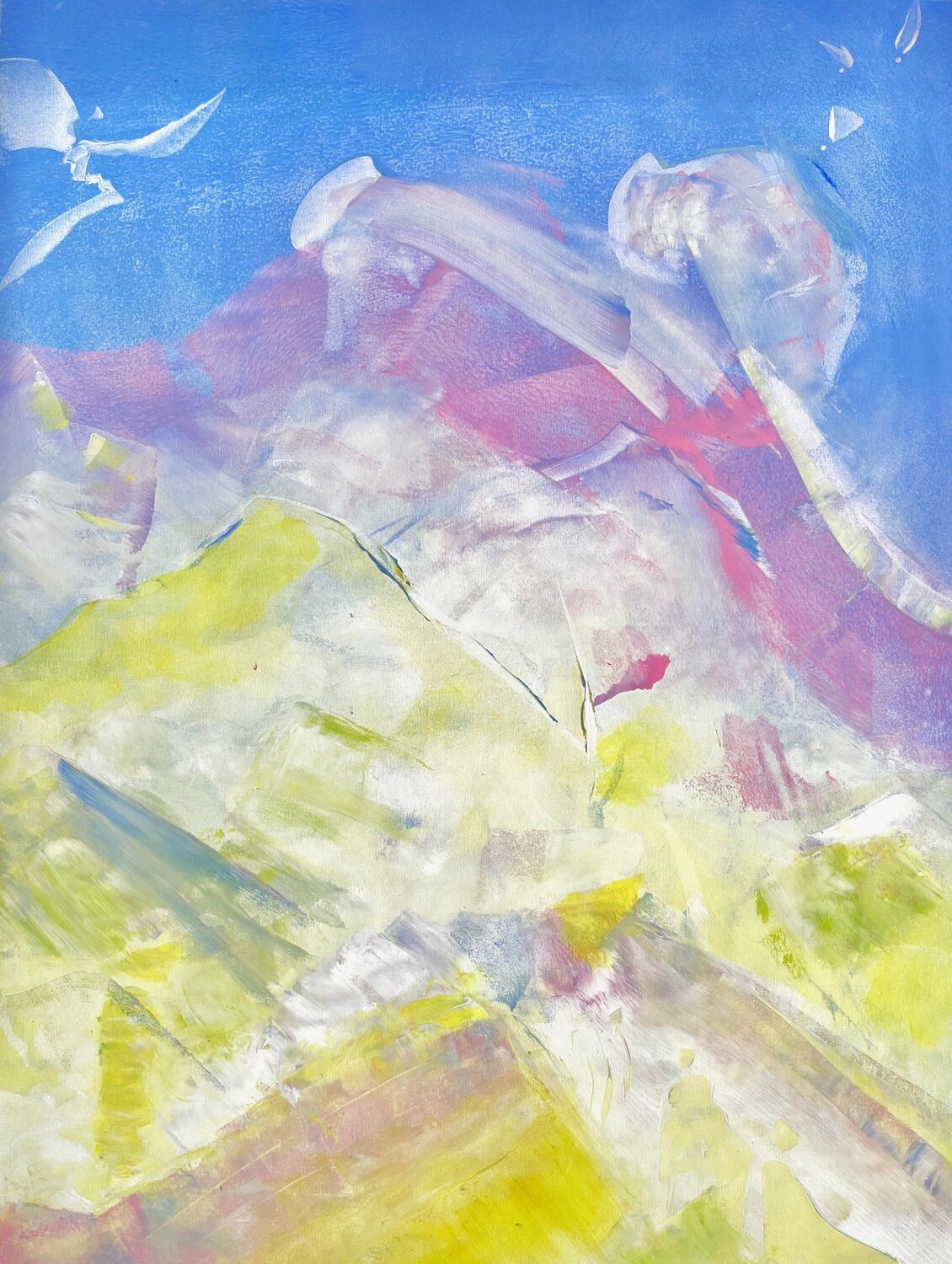 SUAVE (CIMES) Delphine Bernard Original painting for sale
