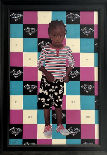 African Diamond by James Earley, Painting for Sale on Select