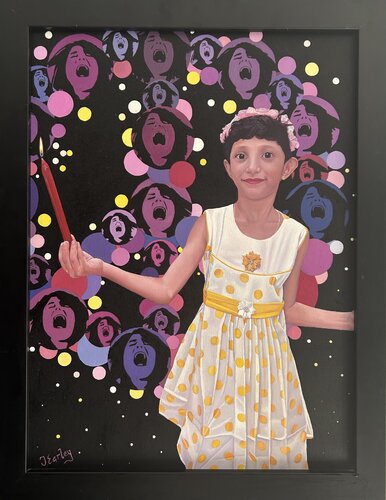 The Candle Collector by James Earley, Painting for Sale on Select