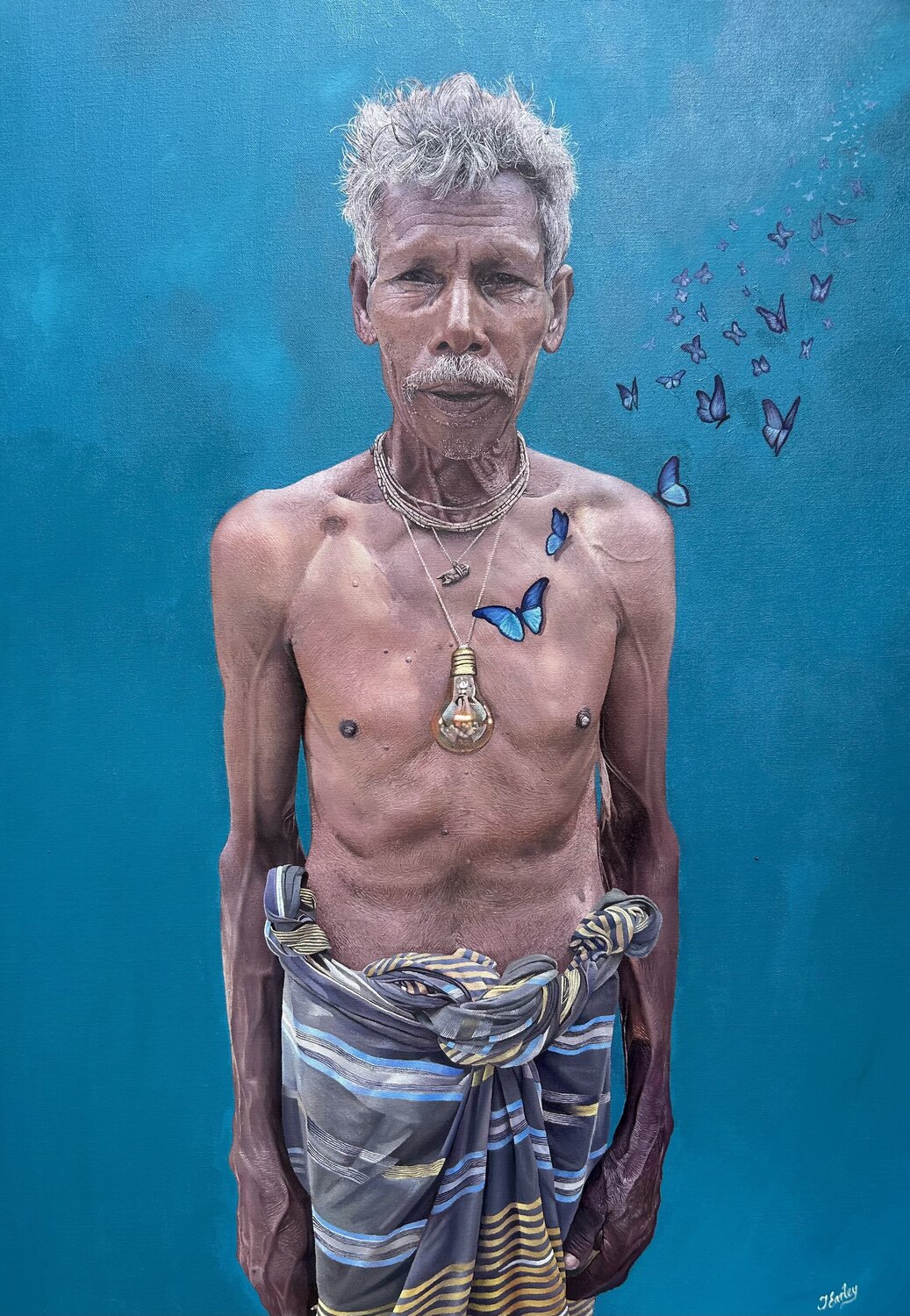 The Light Man James Earley Original painting for sale