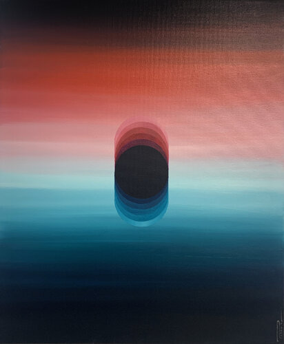 Last Exit - III by Peter Pitout, Painting for Sale on Select
