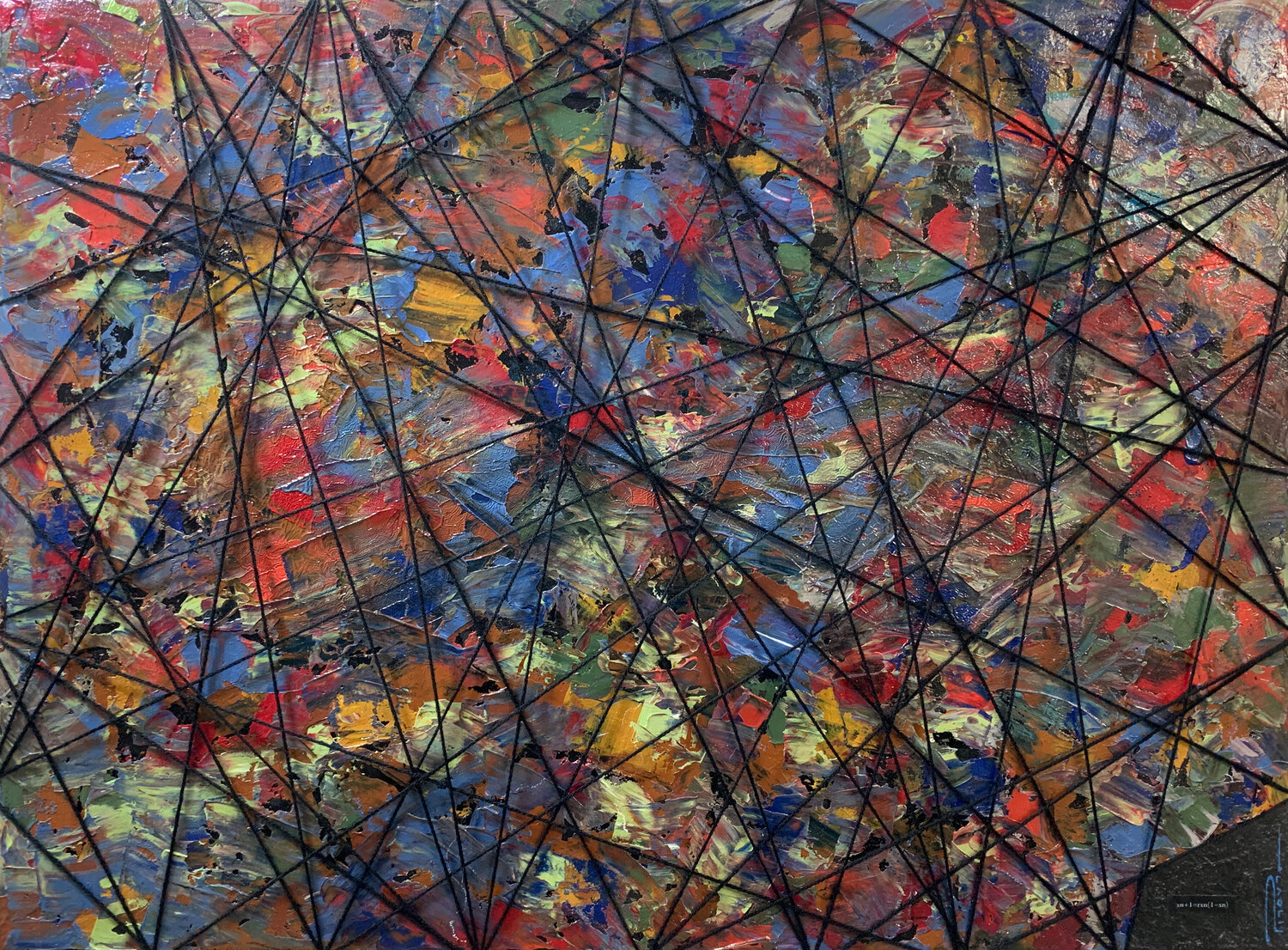 Formula of Chaos Peter Pitout Original painting for sale