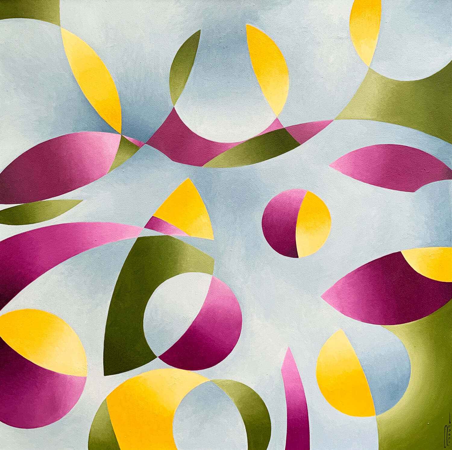 Floraison Peter Pitout Original painting for sale