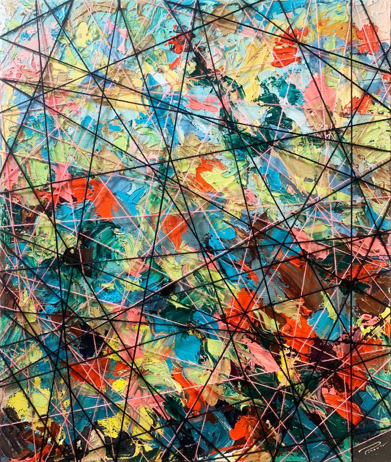 Singularity Peter Pitout Original painting for sale