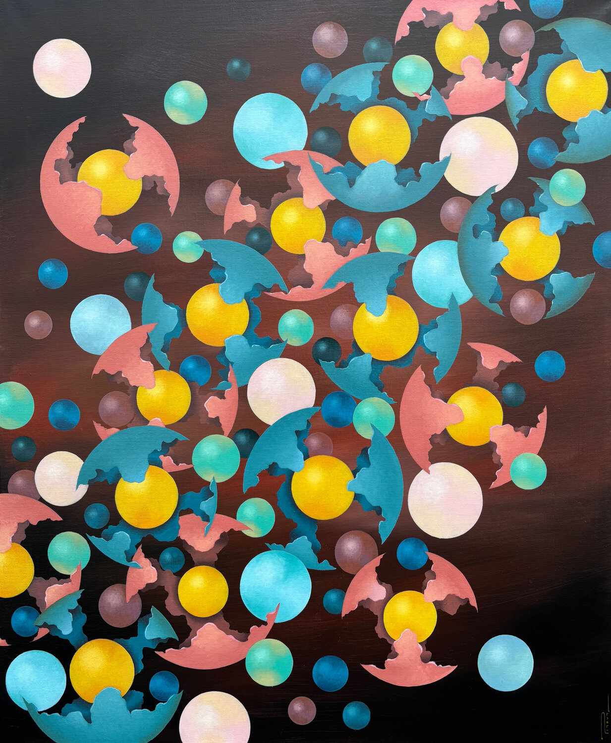 Sakai Peter Pitout Original painting for sale