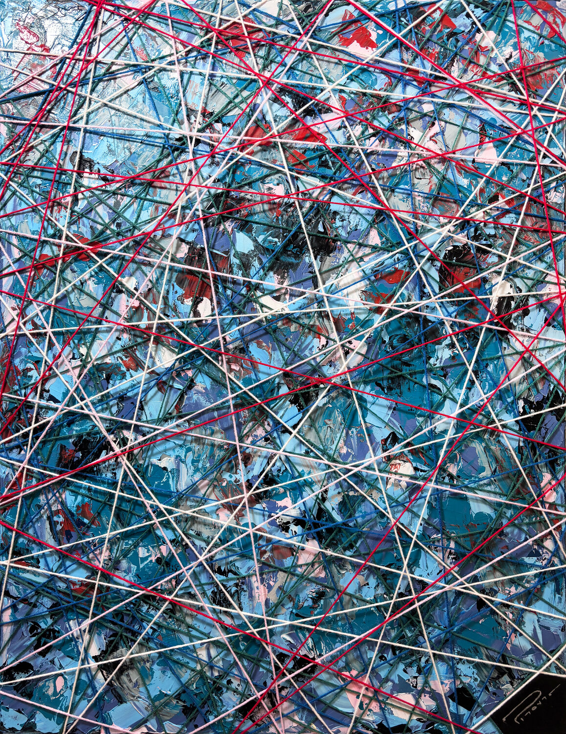 Chaos Oceana Peter Pitout Original painting for sale