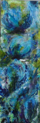 MES HORTENSIAS by KHATIS, Painting for Sale on Select