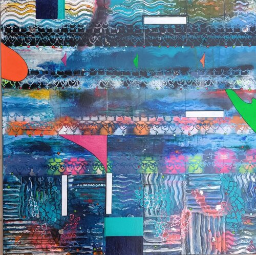 REVES DE VACANCES by KHATIS, Painting for Sale on Select