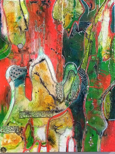ARBRE LEOPARD by KHATIS, Painting for Sale on Select