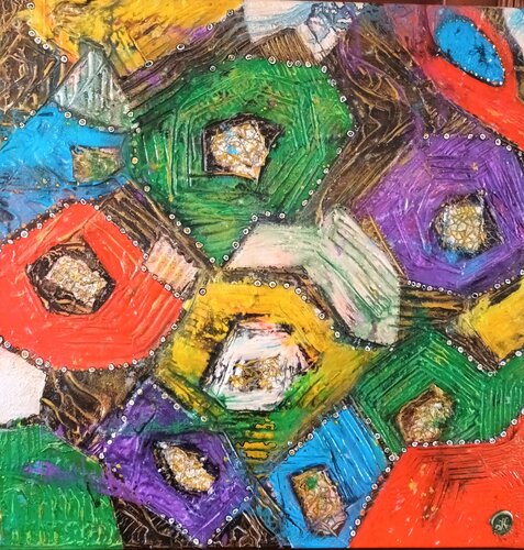 CARAPACE TORTUE by KHATIS, Painting for Sale on Select