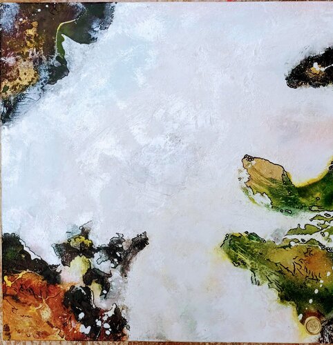 MELODIE BLANCHE by KHATIS, Painting for Sale on Select