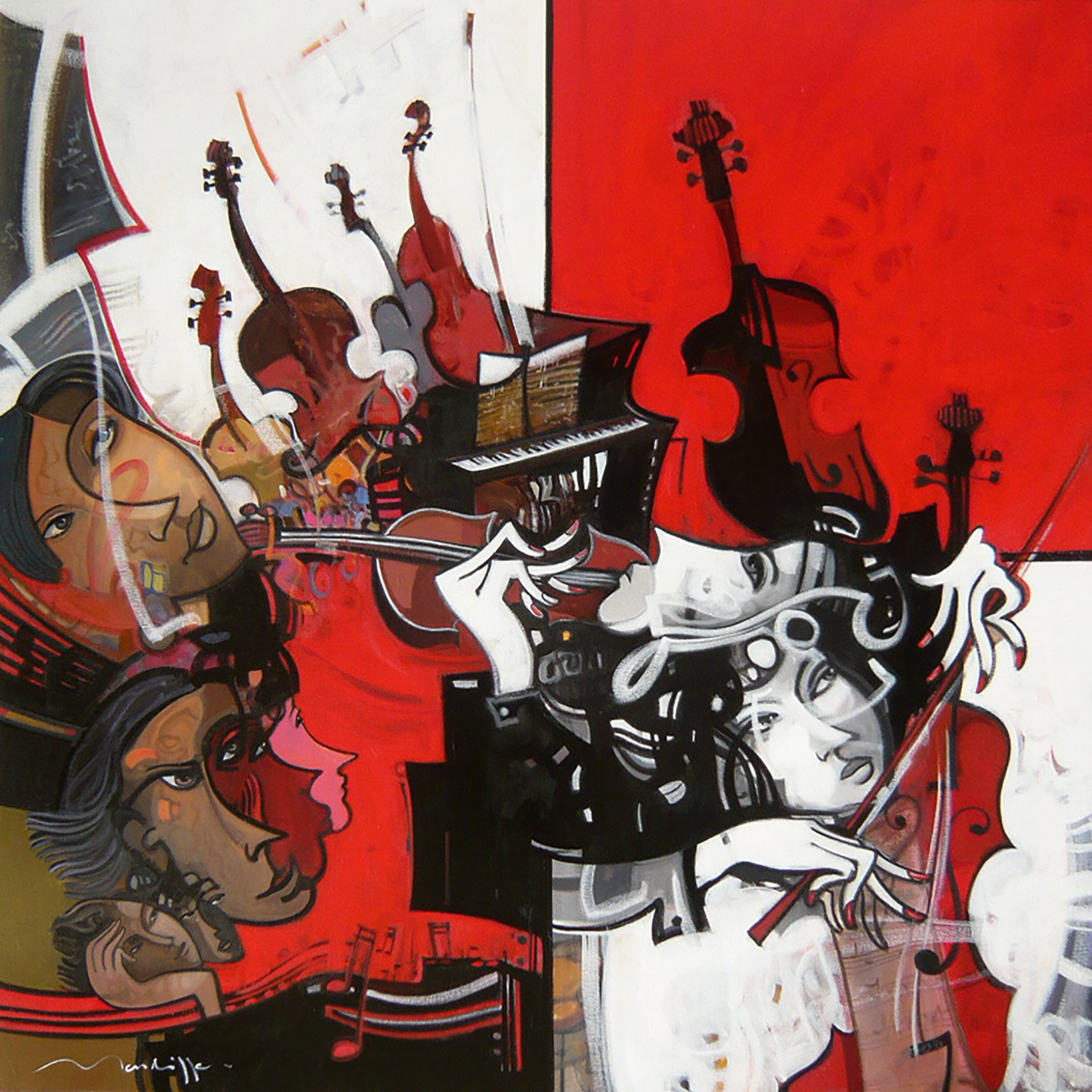 Topic Música paintings