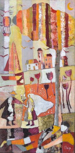 Le rêve by Claire Biette, Painting for Sale on Select