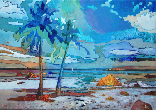 Rêve éveillé by Claire Biette, Painting for Sale on Select
