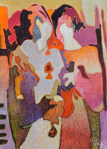 le présent by Claire Biette, Painting for Sale on Select