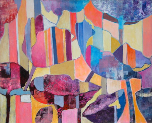 Anne et Mône by Claire Biette, Painting for Sale on Select