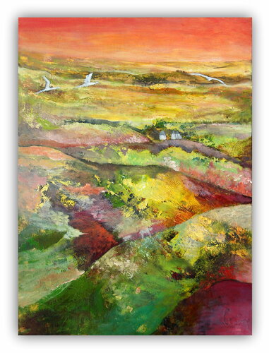 envol 1 by Claire Biette, Painting for Sale on Select