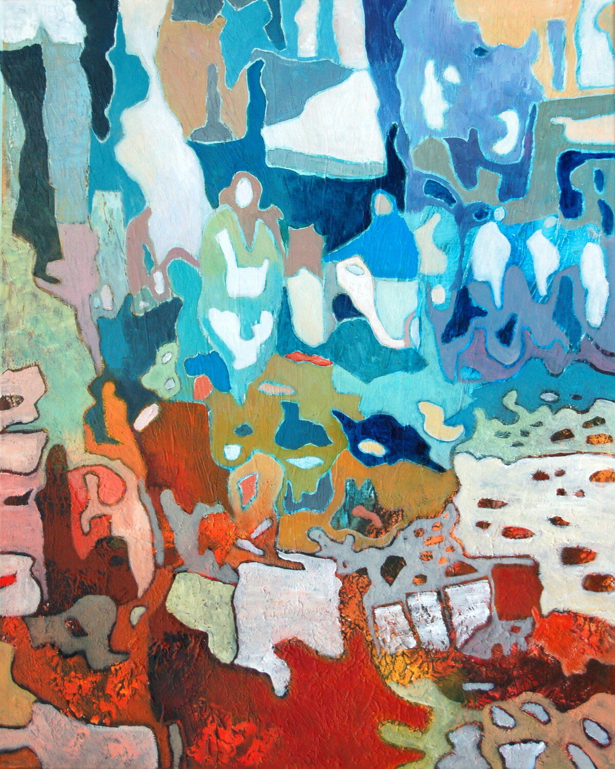 matin joyeux Claire Biette Original painting for sale