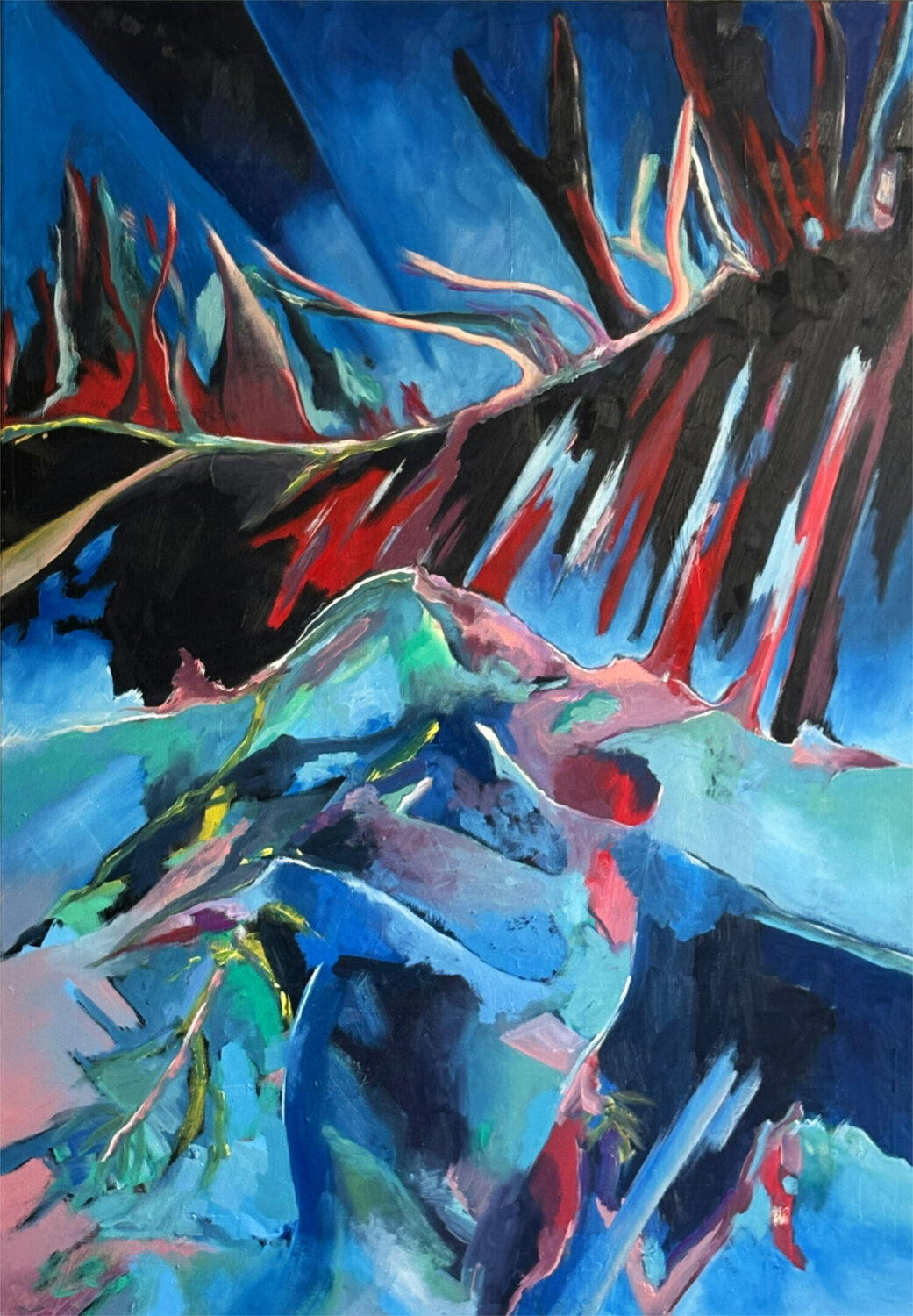 Gebirge Marion Pilz Original painting for sale