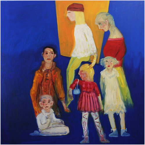 Toi ou toi ?... by Victorine Follana, Painting for Sale on Select
