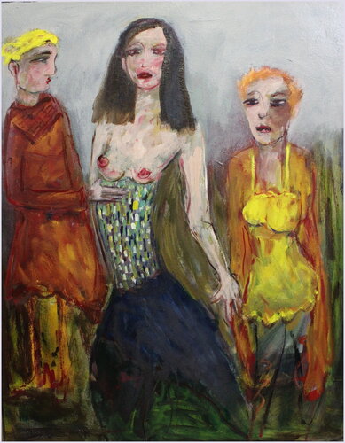 La beauté du diable by Victorine Follana, Painting for Sale on Select